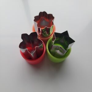 Set of Three Shaped Cutters